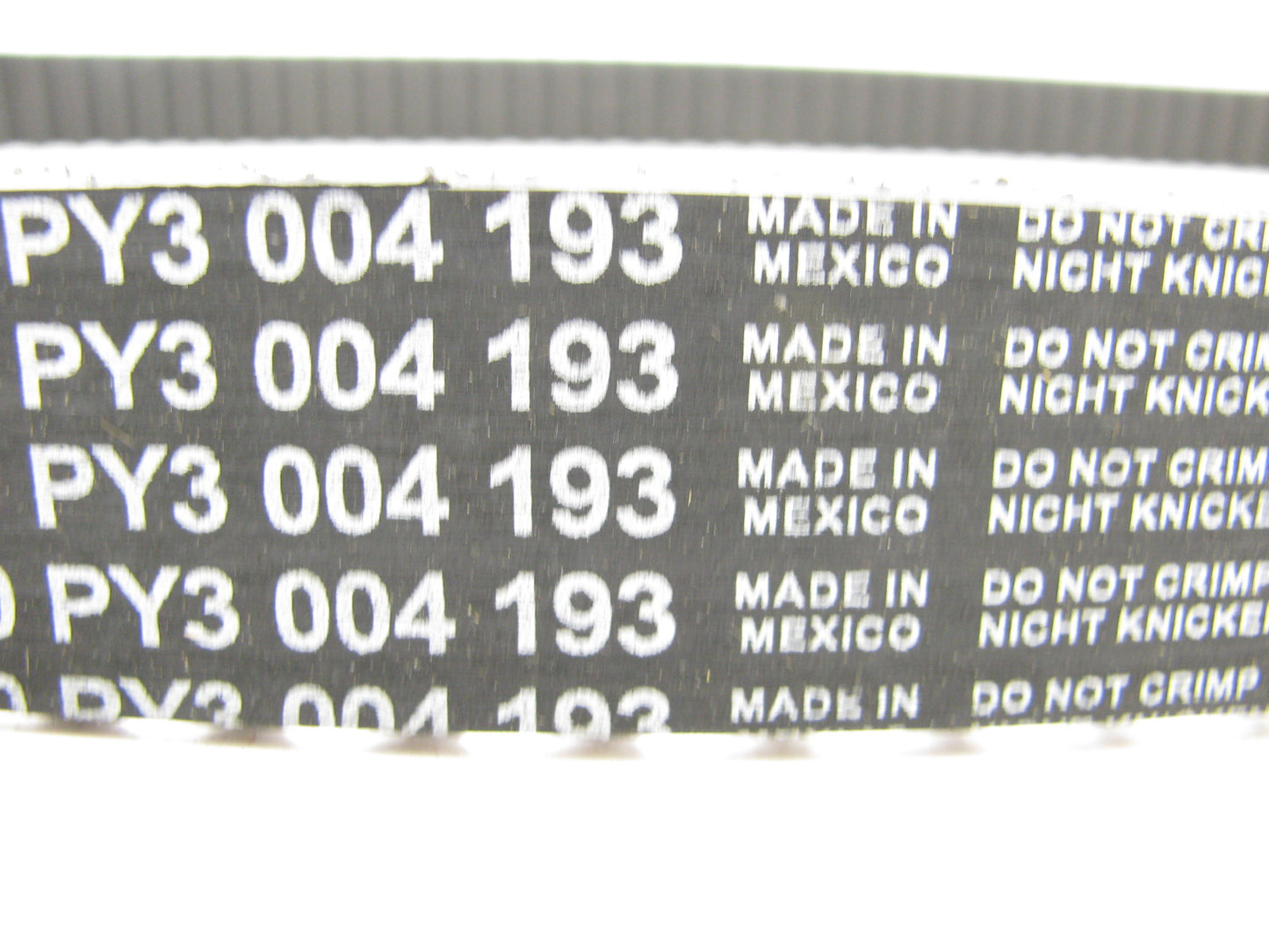 Continental 193 Engine Timing Belt For 1991-1995 Acura 3.2L-V6