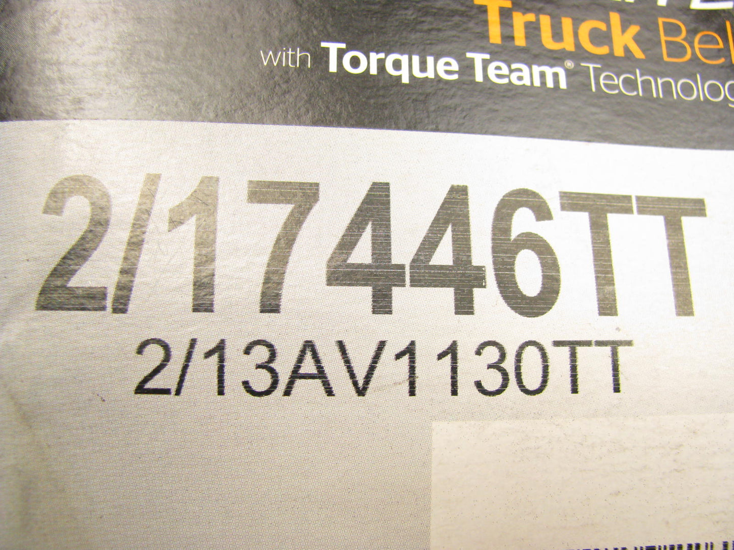 Continental 2-17446TT Joined Accessory Drive Belt - 1.125'' X 44.875'' - 2 Strands