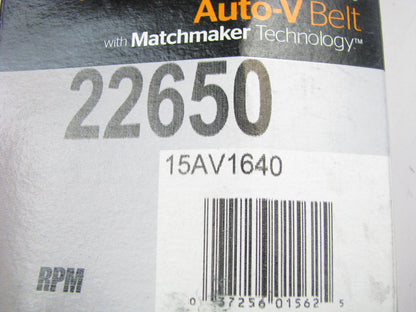 Continental 22650 Accessory Drive Belt - 0.69'' X 65.00'' - 38 Degree