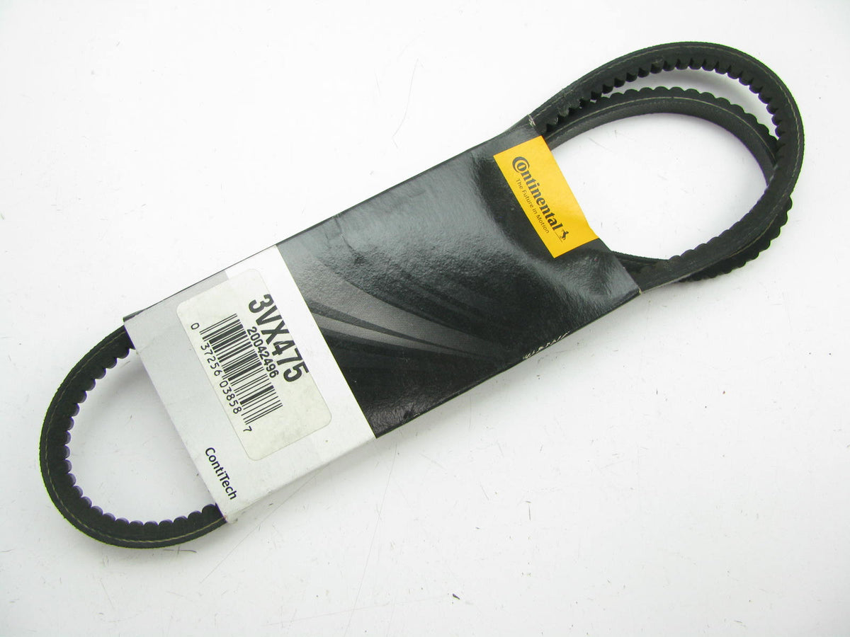 Continental 3VX475 Industrial VX-Wedge Accessory Drive Belt - 3/8'' X 47.50''