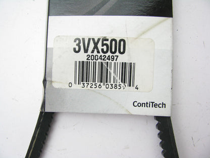 Continental 3VX500 Industrial VX-Wedge Accessory Drive Belt - 3/8'' X 50.00''