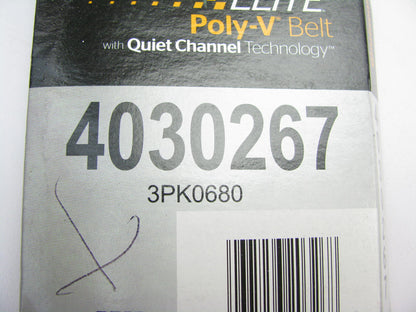 Continental 4030267 Serpentine Belt - 0.42'' X 27.38'' - 3 Ribs
