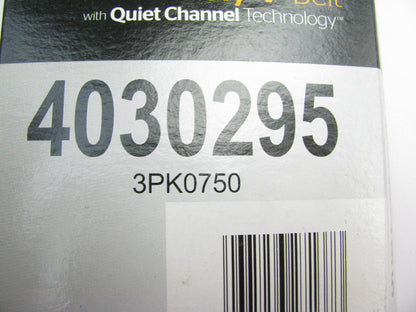 Continental 4030295 Serpentine Belt - 0.42'' X 30.125'' - 3 Ribs