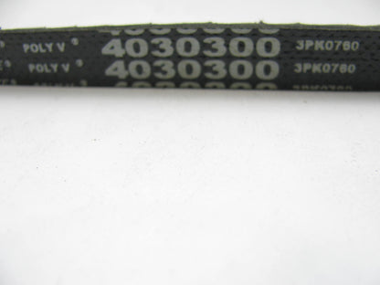 Continental 4030300 Serpentine Belt - 0.42'' X 30.50'' - 3 Ribs