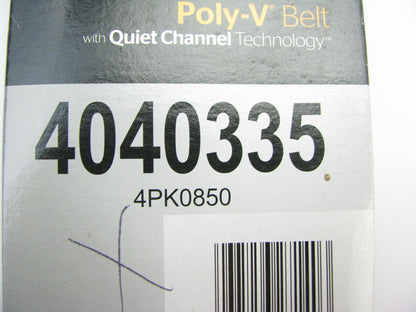 Continental 4040335 Serpentine Belt - 0.56'' X 34'' - 4 Ribs
