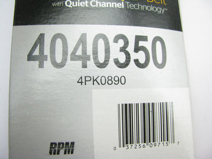 Continental 4040350 Serpentine Belt - 0.545'' X 35.0'' - 4 Ribs