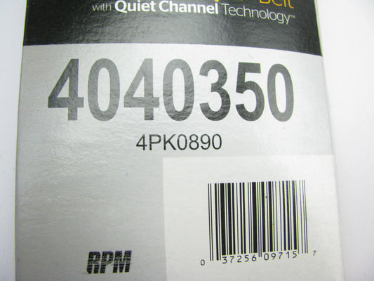 Continental 4040350 Serpentine Belt - 0.545'' X 35.0'' - 4 Ribs