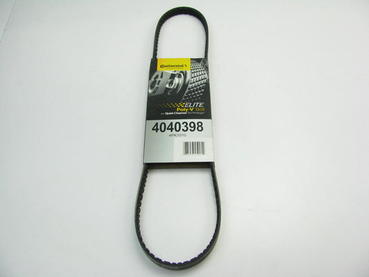 Continental 4040398 Serpentine Belt - 0.545'' X 39.8'' - 4 Ribs