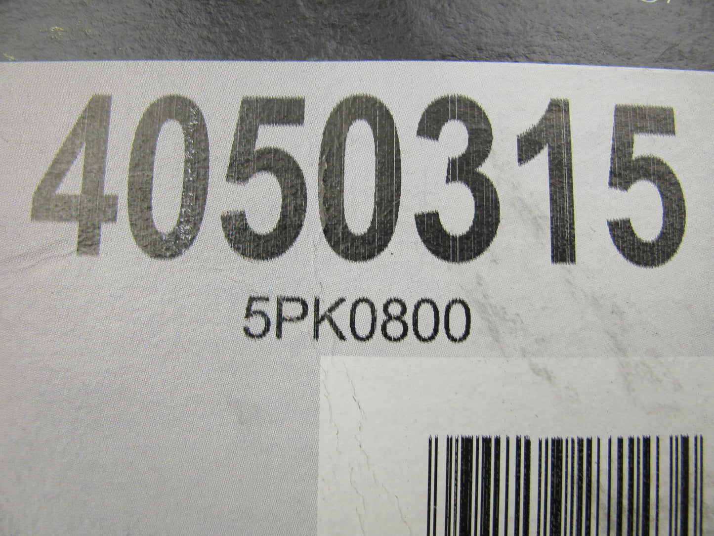 Continental 4050315 Serpentine Belt - .667'' X 32.25'' - 5 Ribs