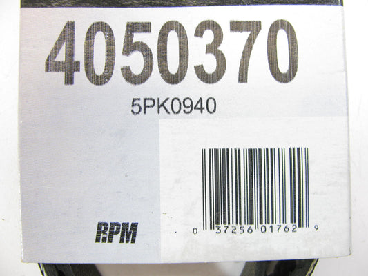 Continental 4050370 Serpentine Belt - 0.69'' X 37.50'' - 5 Ribs