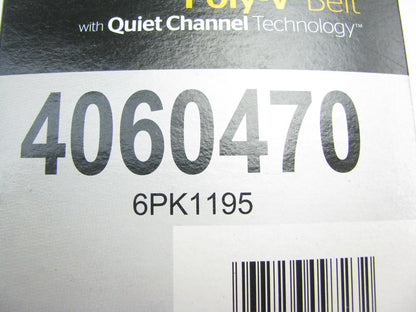 Continental 4060470 Serpentine Belt - 0.825'' X 47.0'' - 6 Ribs
