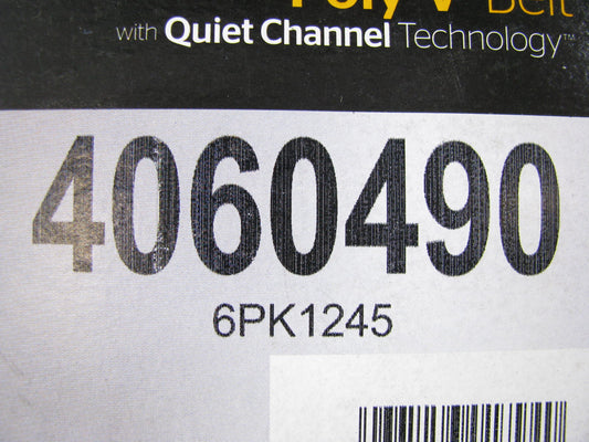 Continental 4060490 Serpentine Belt - 0.84'' X 49.50'' - 6 Ribs