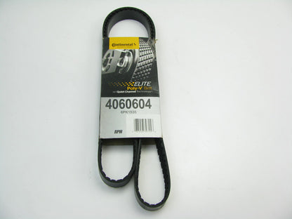 Continental 4060604 Serpentine Belt - 0.825'' X 60.4'' - 6 Ribs