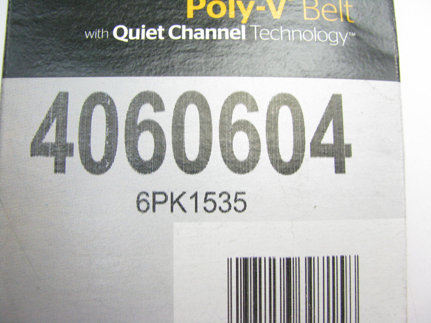 Continental 4060604 Serpentine Belt - 0.825'' X 60.4'' - 6 Ribs