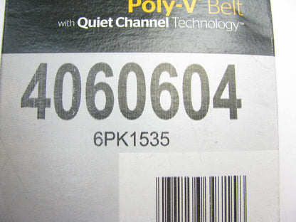 Continental 4060604 Serpentine Belt - 0.825'' X 60.4'' - 6 Ribs