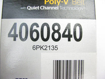 Continental 4060840 Serpentine Belt - 0.825'' X 84'' - 6 Ribs