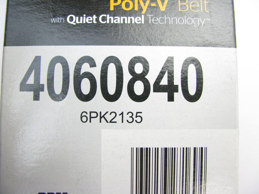 Continental 4060840 Serpentine Belt - 0.825'' X 84'' - 6 Ribs