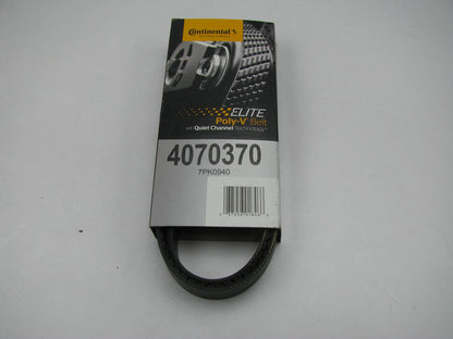 Continental 4070370 Serpentine Belt - 0.98'' X 37.50'' - 7 Ribs