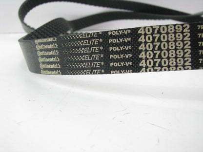 Continental 4070892 Serpentine Belt