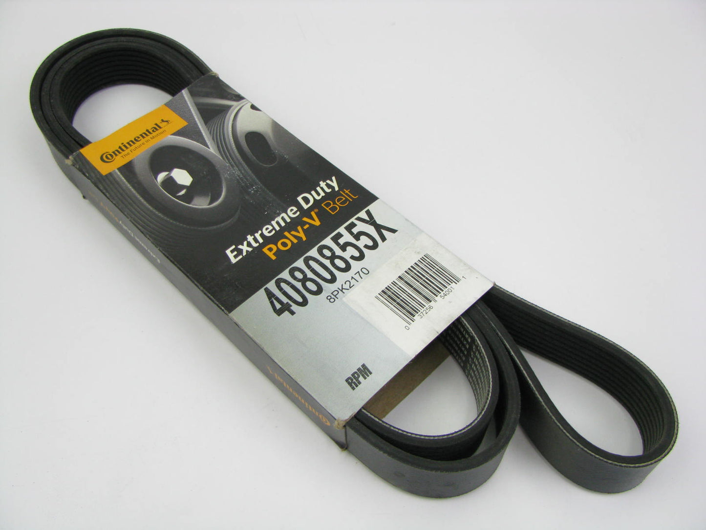 Continental 4080855X Serpentine Belt - 1.12'' X 86.00'' - 8 Ribs