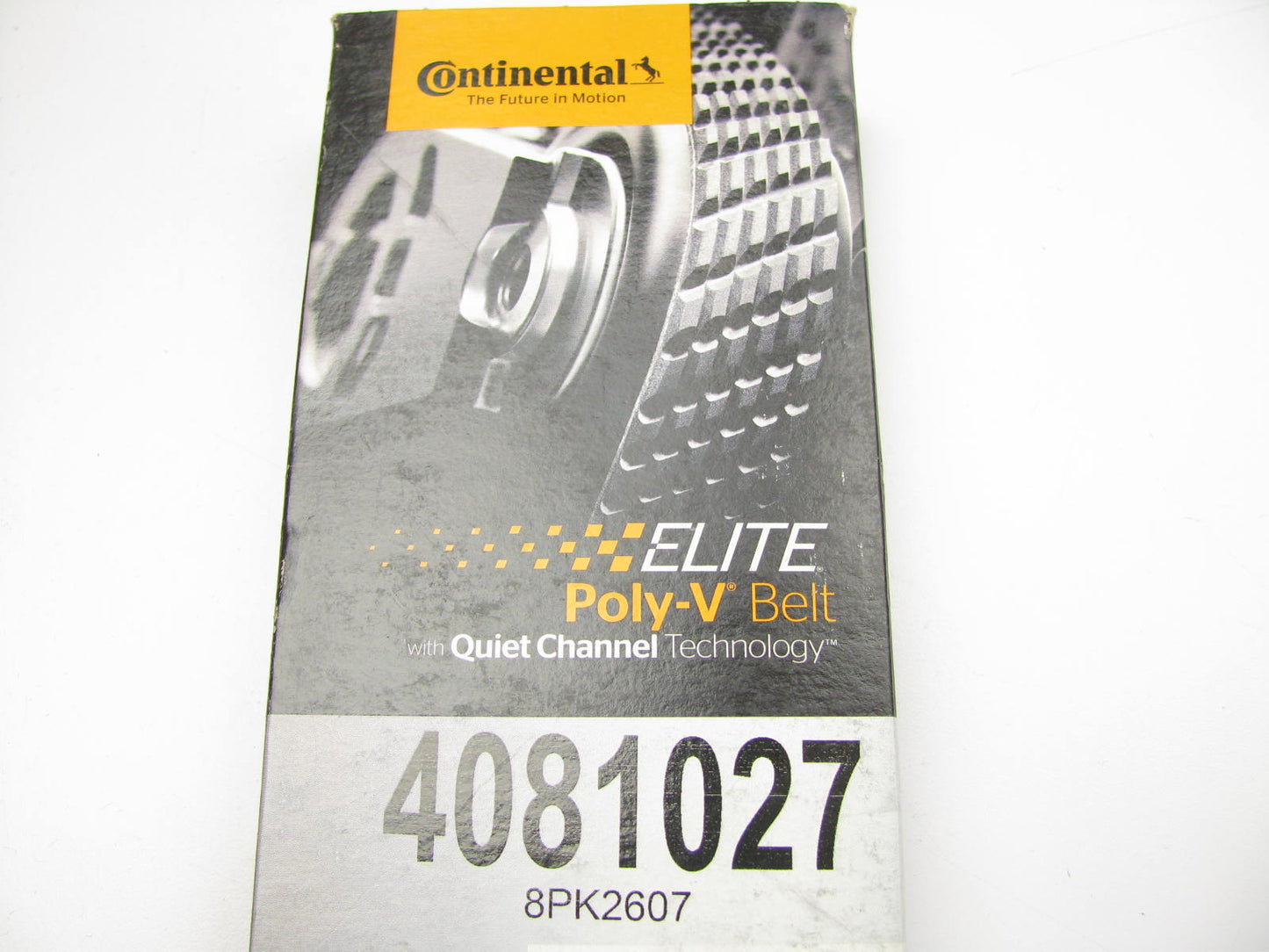 Continental 4081027 Serpentine Belt - 1.087'' X 103.125'' - 8 Ribs - 8PK2607