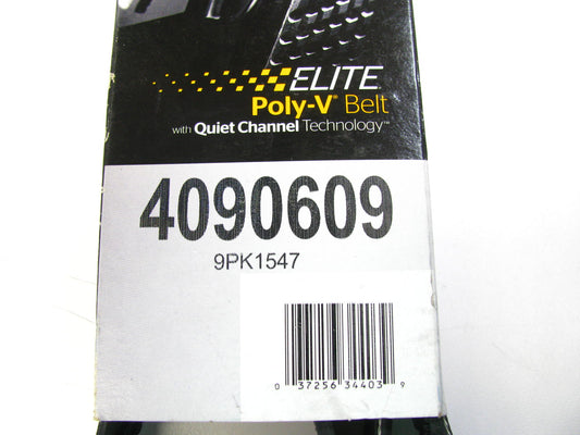Continental 4090609 Serpentine Belt For 2003-2008 Freightliner - 9PK1547