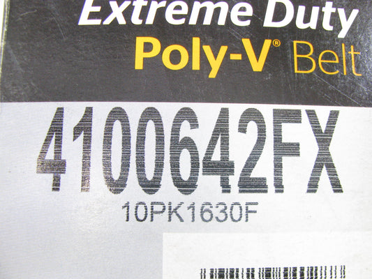 Continental 4100642FX Serpentine Belt - 1.367'' X 64.25'' - 10 Ribs