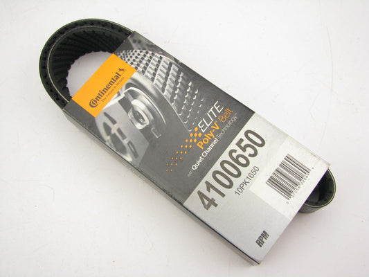 Continental 4100650 Serpentine Belt - 1.367'' X 65.00'' - 10 Ribs
