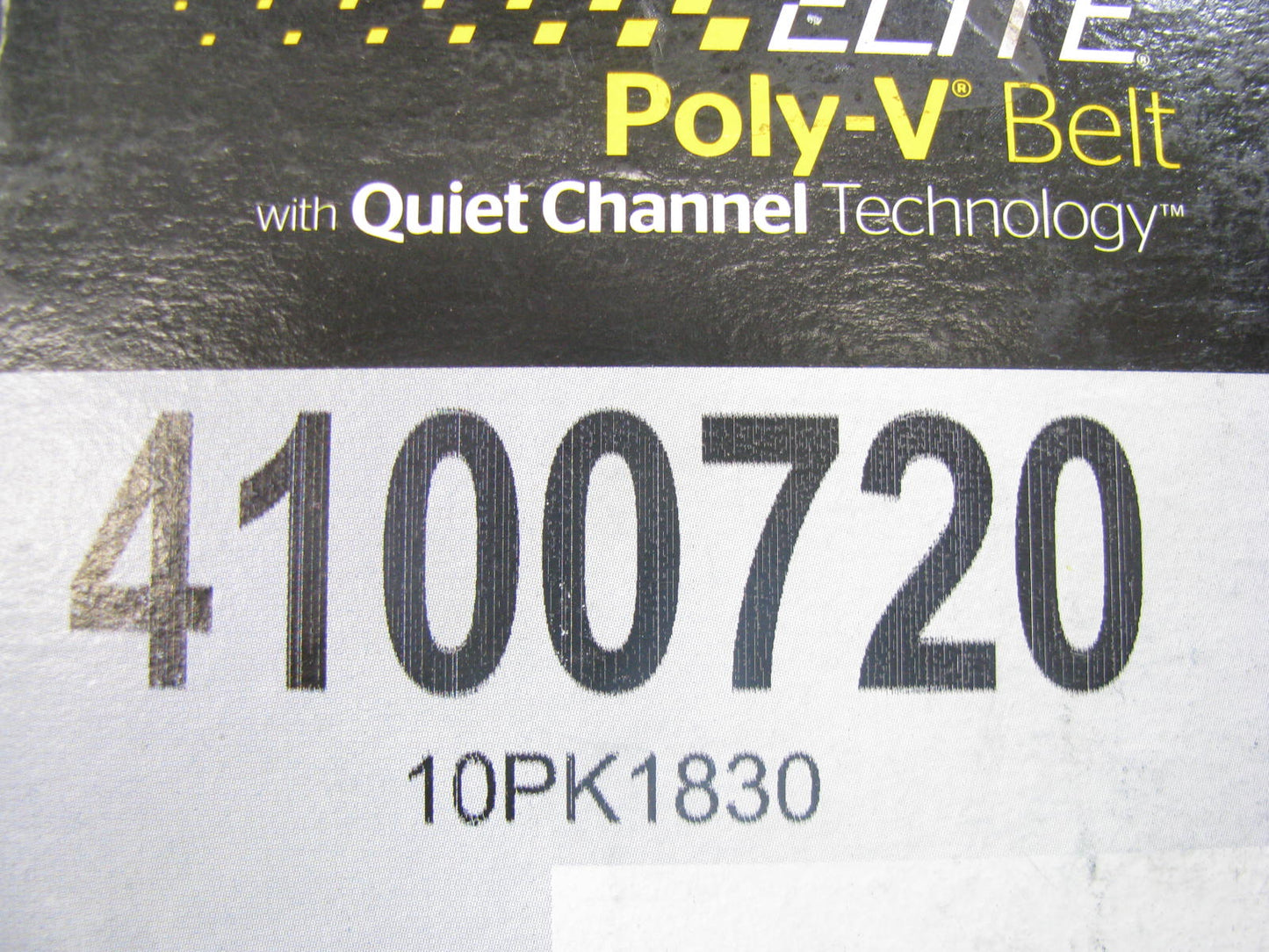 Continental 4100720 Serpentine Belt - 1.367'' X 72.00'' - 10 Ribs