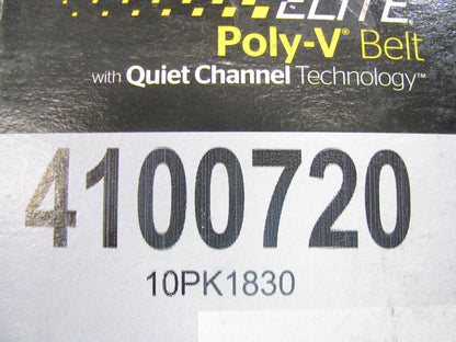 Continental 4100720 Serpentine Belt - 1.367'' X 72.00'' - 10 Ribs
