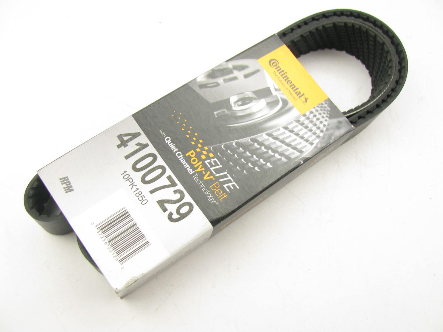 Continental 4100729 Serpentine Belt - 1.367'' X 72.90'' - 10 Ribs