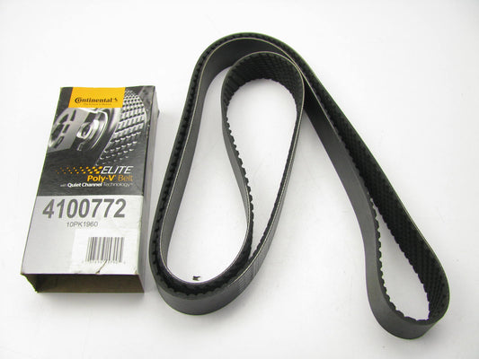 Continental 4100772 Serpentine Belt -  1.367'' X 77.75'' - 10 Ribs - 10PK1960