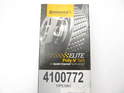 Continental 4100772 Serpentine Belt -  1.367'' X 77.75'' - 10 Ribs - 10PK1960