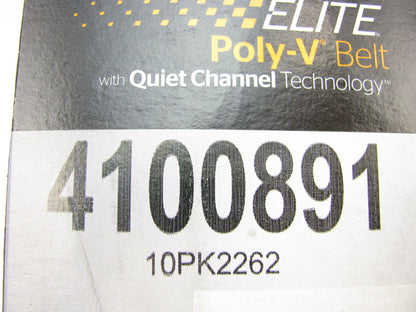 Continental 4100891 Serpentine Belt  For 2002 Volvo VNL 10.8L-L6 Diesel