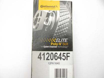 Continental 4120645F Serpentine Belt - 1.647'' X 65'' - 12 Ribs
