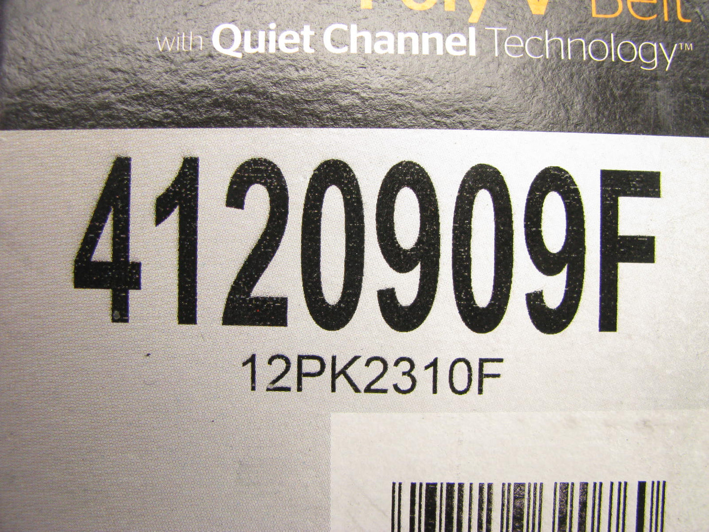 Continental 4120909F Serpentine Belt - K120910HD, 910K12MK, 5120910, 25-120910HD