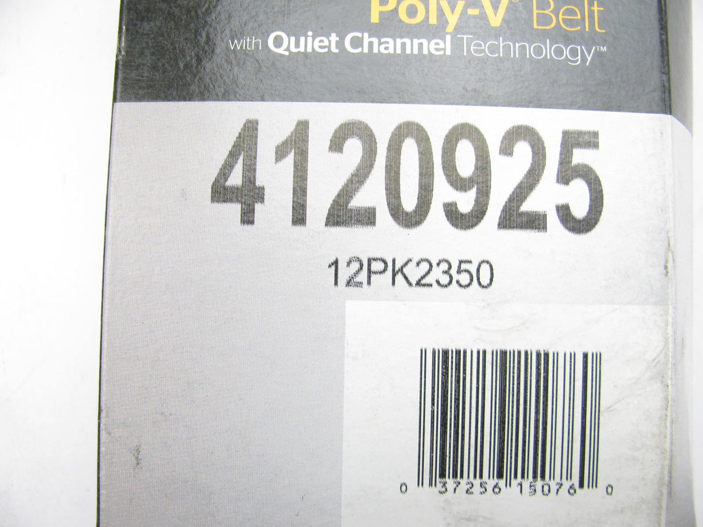 Continental 4120925 Serpentine Belt - 1.647'' X 92.50'' - 12 Ribs
