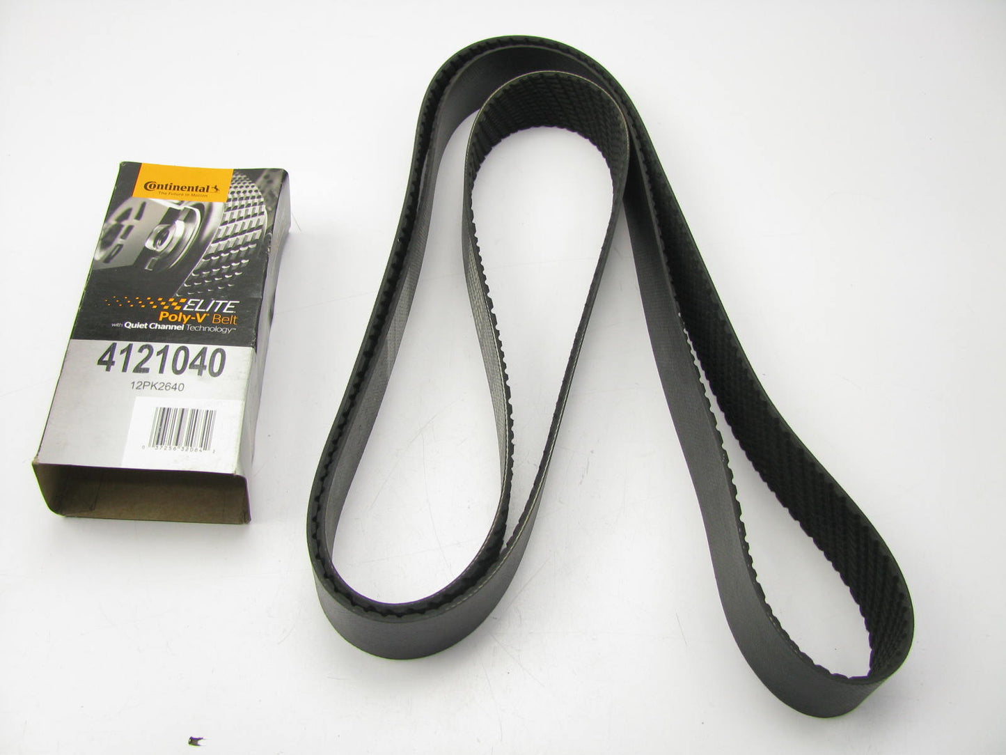 Continental 4121040 Serpentine Belt - 1.647'' X 104.5'' - 12 Ribs