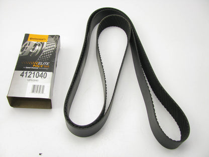 Continental 4121040 Serpentine Belt - 1.647'' X 104.5'' - 12 Ribs