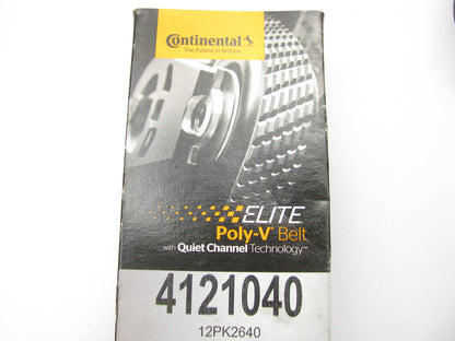 Continental 4121040 Serpentine Belt - 1.647'' X 104.5'' - 12 Ribs