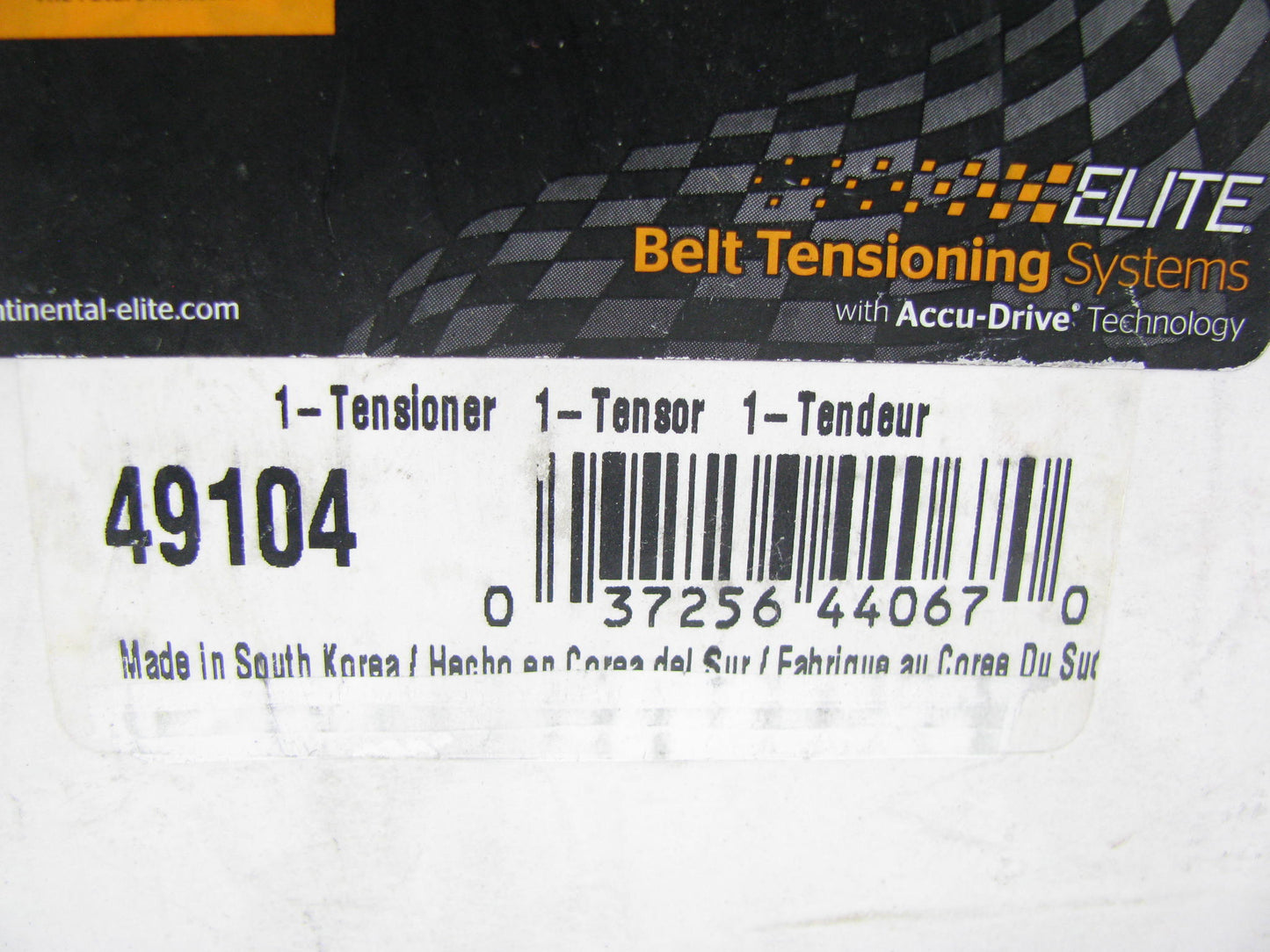 Continental Drive Belt Idler Pulley - 2015 Volvo VHD 12.8L, 2016 Kenworth K270