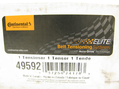 Continental 49592 Belt Tensioner Assembly For 2008-2011 CAT, Peterbilt 12.5L