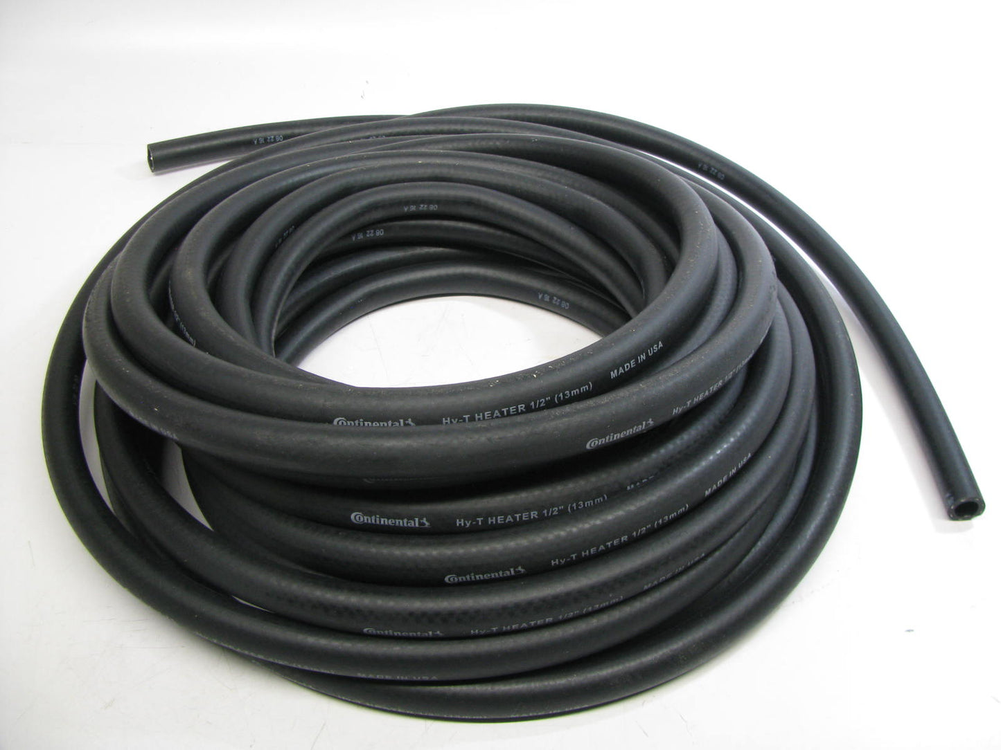 50 FEET - Continental 65000 HVAC Black 1/2'' Heater Hose - 1/2'' ID X 50' Long