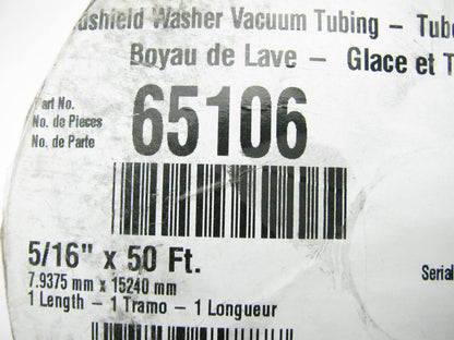 Continental 65106 Windshield Washer Vacuum Tubing Hose - 5/16'' ID X 50' Long