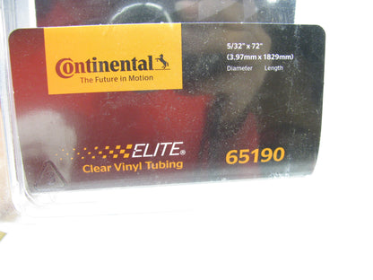 Continental 65190 Clear Vacuum / Windshield Wiper Hose 5/32'',  6 Feet