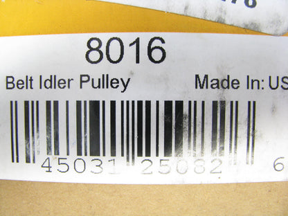 Continental 8016 Idler Tensioner Pulley For 2000 Saturn LS 2.2L