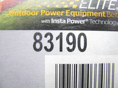 Continental 83190 Lawn & Garden Power Equipment Drive Belt - 3/8'' X 19''