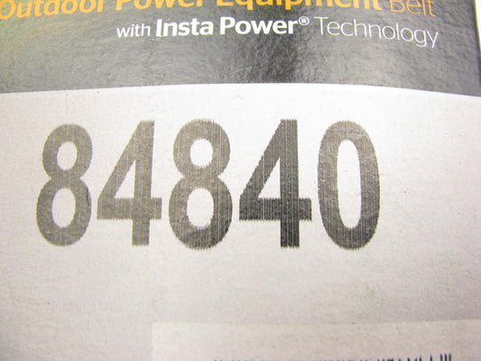 Continental 84840 Power Equipment Accessory Drive Belt - 1/2'' X 84''