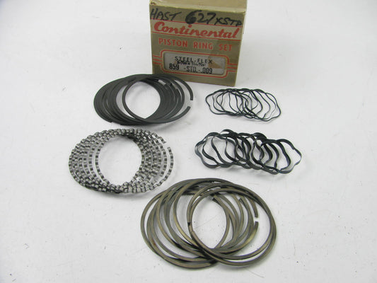 Continental 859 File-Fit Piston Rings STD-.009'' For 1953-55 Chrysler 241 CID V8