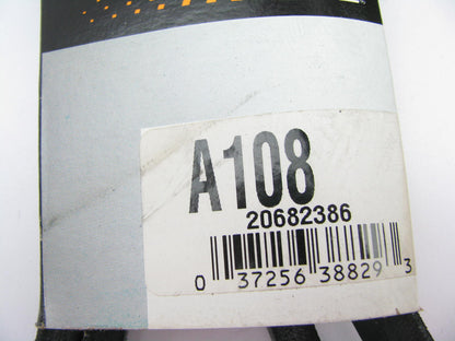 Continental A108 Industrial Accessory Drive Belt - 1/2'' X 110'' - 36 Degree